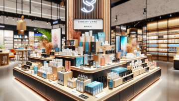 Integrating brand identity into display stands for product marketing