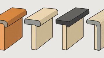 Ranking edge profiles – best edge trim solutions for protection, sealing, and finishing