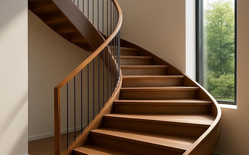 Wooden stairs - top trends in design and functionality for modern interiors